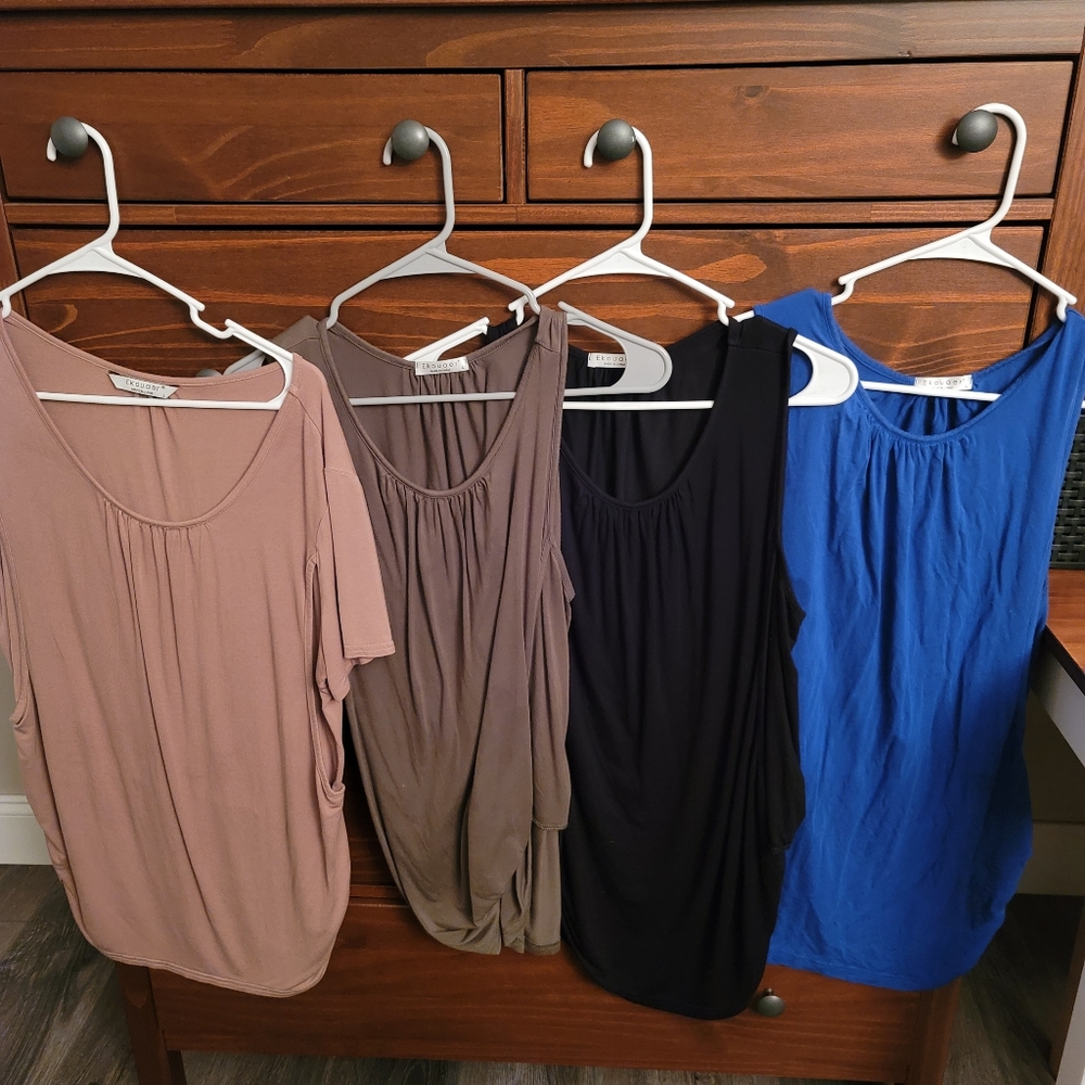 Set of 4 nursing tops